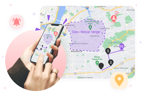 location tracker monitors enhanced security